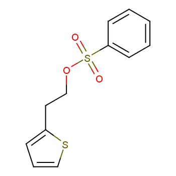 2-(2-thienyl)ethyl benzenesulphonate