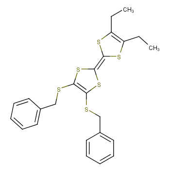 DIETHYL-BIS(BENZYLTHIO)TETRATHIAFULVALENE