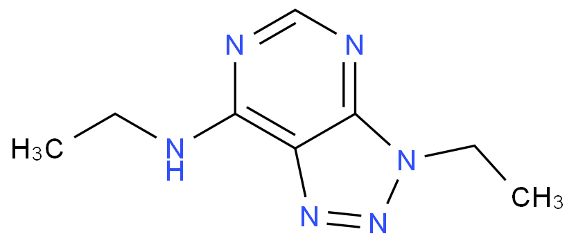N,3-二乙基-3H-[1,2,3]三唑并[4,5-d]嘧啶-7-胺/6312-59-0