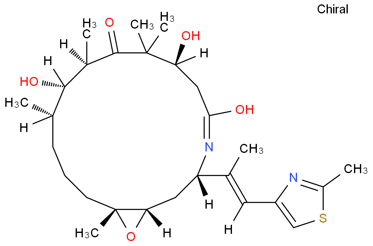 伊沙匹隆化学结构式