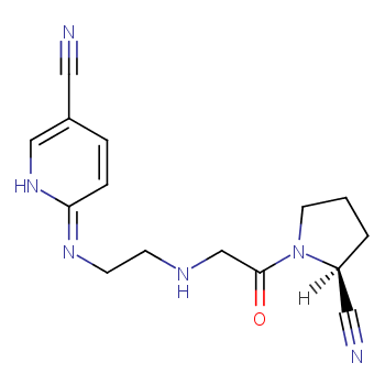 6-[[2-[[2-(2S)-2-Cyano-1-pyrrolidinyl]-2-oxoethyl]amino]ethyl]amino-3-pyridinecarbononitriledihydrochloride;cas:247016-69-9;現(xiàn)貨供應(yīng),批發(fā)優(yōu)惠價(jià)