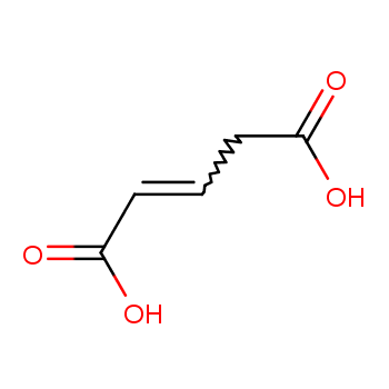 Pent-2-ene-1,5-dioic acid