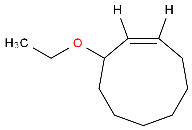 cis-3-ethoxycyclononene structure