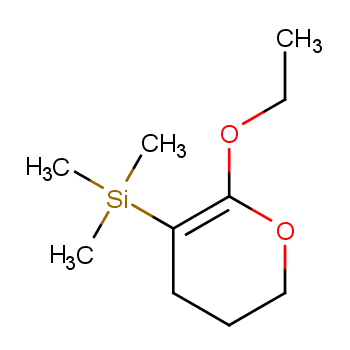 Silane, (6-ethoxy-3,4-dihydro-2H-pyran-5-yl)trimethyl- (9CI)