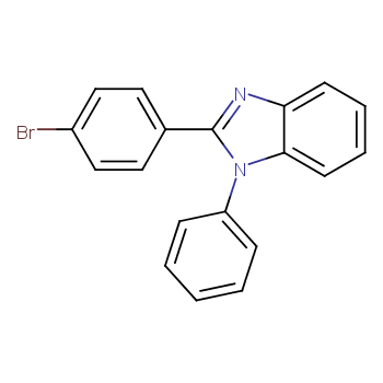 1-苯基-2-(4-溴苯基)-1H-苯并咪唑 产品图片
