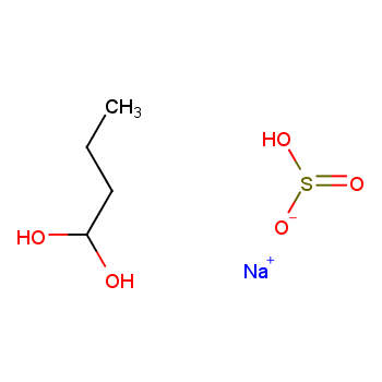 sodium hydrogen sulfite - butane-1,1-diol (1:1:1)