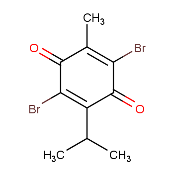 2,5-Dibromo-3-isopropyl-6-methylbenzoquinone  