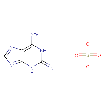 2,6-DIAMINOPURINE SULPHATE MONOHYDRATE