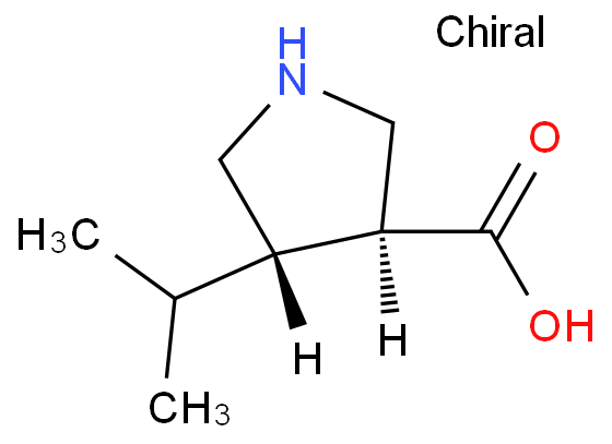 (3S,4S)-4-ISOPROPYLPYRROLIDINE-3-CARBOXYLIC ACID