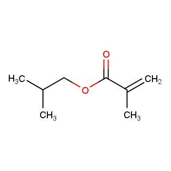 甲基丙烯酸异丁酯化学结构式