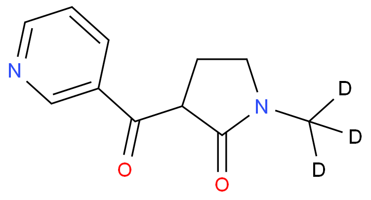 (R,S)-1-Methyl-3-nicotinoylpyrrolidone-d3