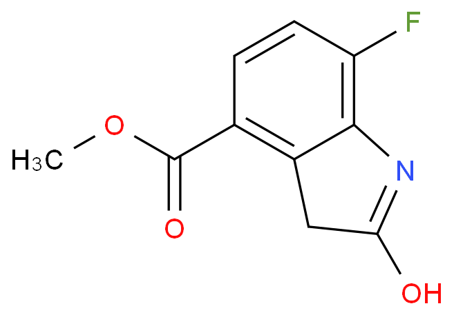7-氟-2-氧代吲哚啉-4-羧酸甲酯/1260776-33-7