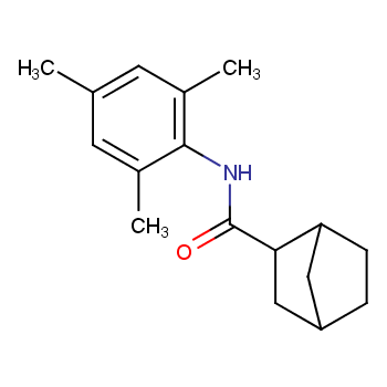 N-均三甲基苯基双环[2.2.1]庚烷-2-甲酰胺CAS号489402-47-3;现货供应