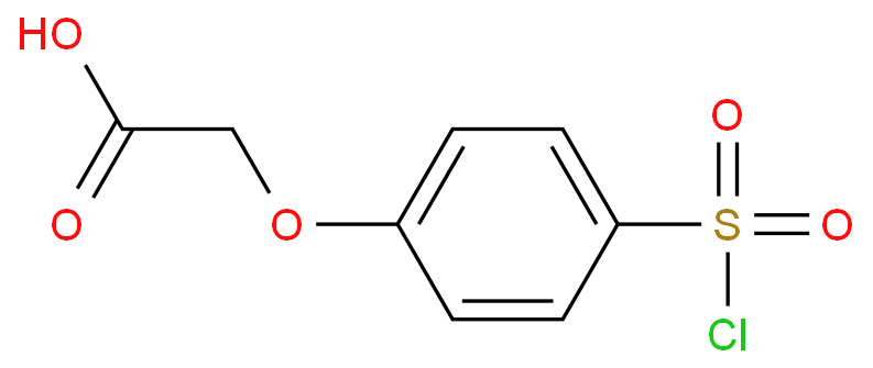 [4-(chlorosulfonyl)phenoxy]acetic acid