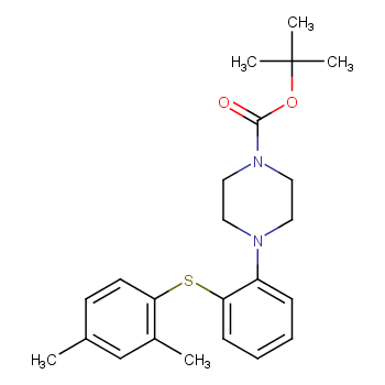 4-[2-(2,4-DiMethylphenylsulfanyl)phenyl]piperazine-1-carboxylic acid tertbutylester  