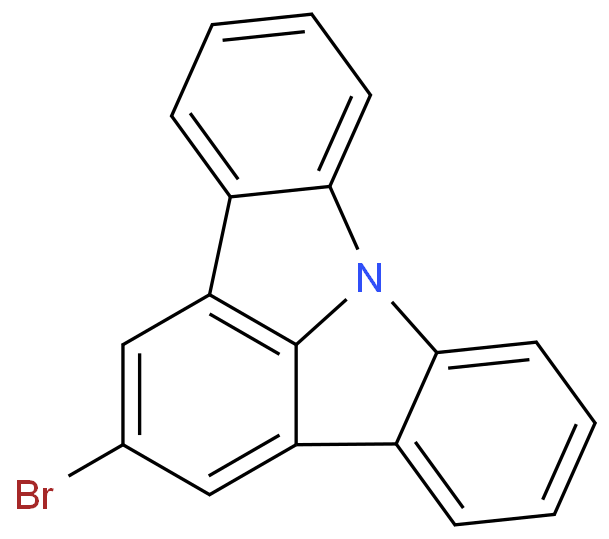 2-溴吲哚并[3,2,1-JK]咔唑 CAS号：1174032-81-5 产品图片
