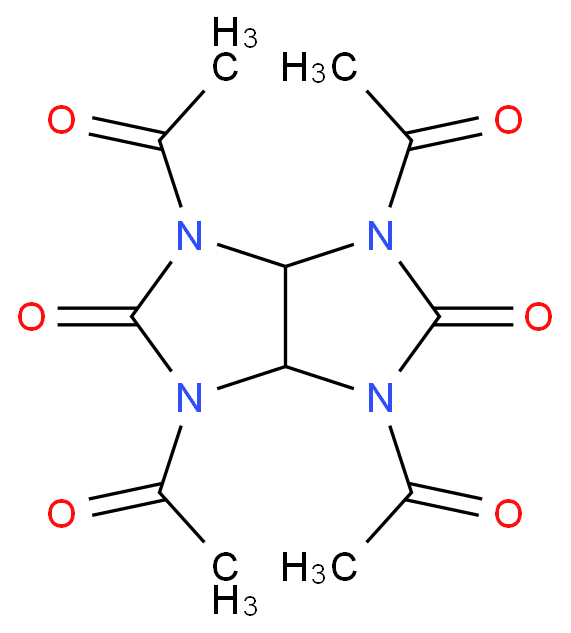1,3,4,6-tetraacetyl-3a,6a-dihydroimidazo[4,5-d]imidazole-2,5-dione
