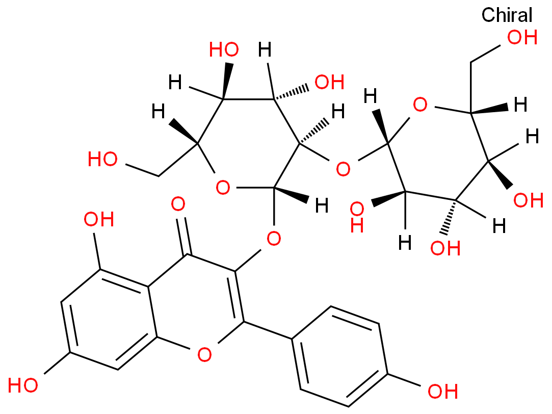 kaempferol 3-O-β-D-glucosyl-(1→2)-β-D-glucoside