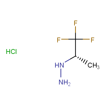 (1S)-2,2,2-三氟甲基-乙基肼盐酸盐