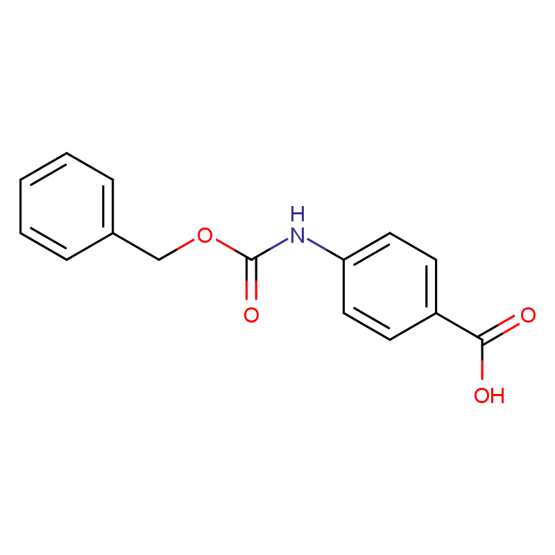 4-(苯基甲氧羰基氨基)苯甲酸 CAS号:5330-71-2科研及生产专用 高校及研究所支持货到付款