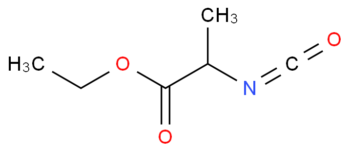 2-异氰酰丙酸乙酯化学结构式