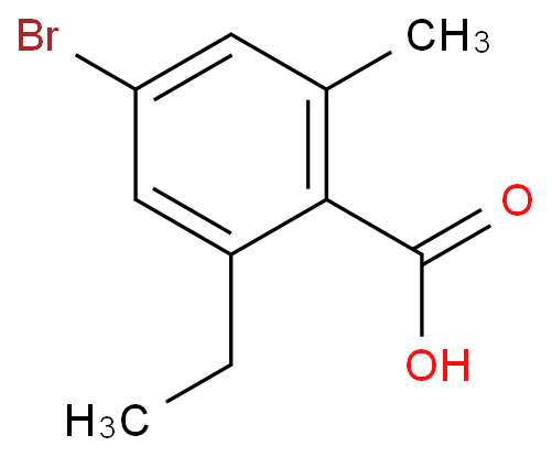 4-bromo-6-ethyl-2-methylbenzoic acid