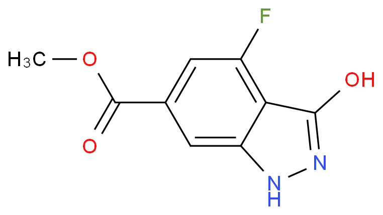 methyl 4-fluoro-3-oxo-1,2-dihydroindazole-6-carboxylate