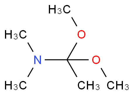 1,1-二甲氧基-N,N-二甲基乙胺化学结构式