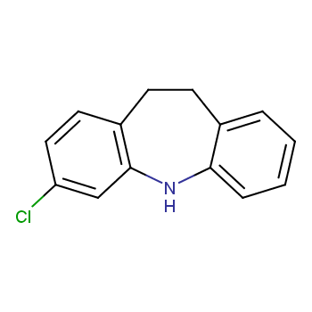 3-氯亚氨基二苄化学结构式