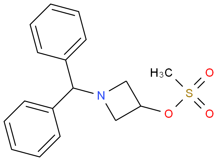 (1-benzhydrylazetidin-3-yl) methanesulfonate