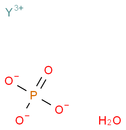 水合磷酸钇化学结构式
