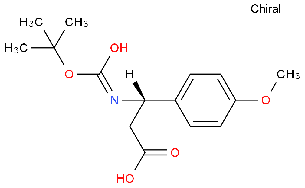 (S)-Boc-4-甲氧基-beta-苯丙氨酸 CAS号:159990-12-2科研及生产专用 高校及研究所支持货到付款