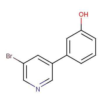 3-(5-溴吡啶-3-基)苯酚 CAS号:1276123-26-2科研及生产专用 高校及研究所支持货到付款