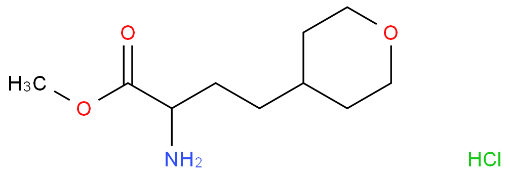 METHYL 2-AMINO-4-(TETRAHYDROPYRAN-4-YL)-BUTYRATE HCL