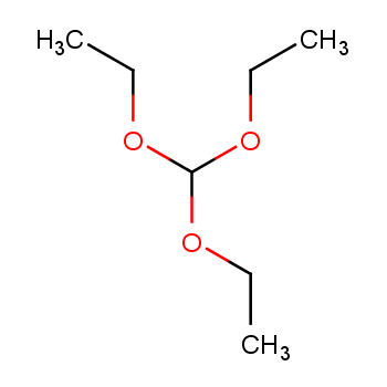 原甲酸三乙酯化学结构式