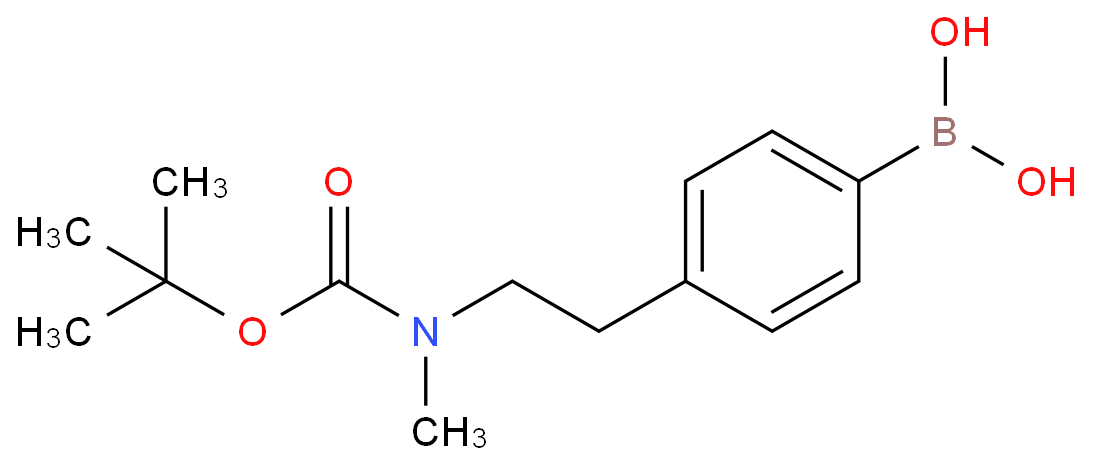 (4-(2-((叔丁氧羰基)(甲基)氨基)乙基)苯基)硼酸CAS号1191062-03-9(现货供应,质量保证)