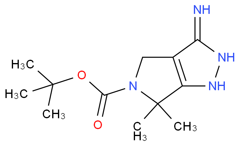 tert-butyl 3-aMino-6,6-diMethylpyrrolo[3,4-c]pyrazole-5(1H,4H,6H)-carboxylate