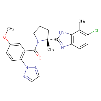 奈莫雷生化学结构式