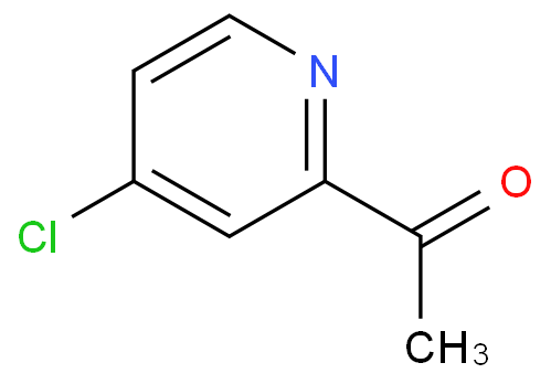 1-(4-氯吡啶)-2-乙酮化学结构式