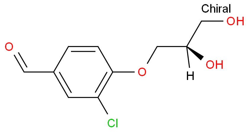 (R)-3-氯-4-(2,3-二羟基丙氧基)苯甲醛
