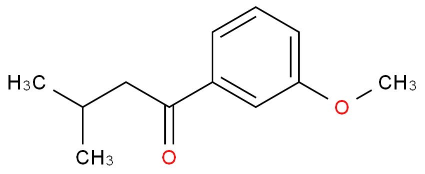 1-(3-甲氧基苯基)-3-甲基丁-1-酮CAS：1183770-52-6