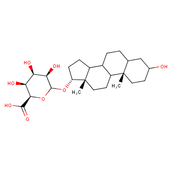 5ALPHA-雄甾烷-3ALPHA,17BETA-二醇 17-葡糖苷酸
