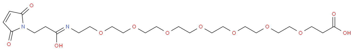马来酰亚胺-七聚乙二醇-羧酸CAS号2112731-42-5；（科研试剂/现货优势供应，质量保证）
