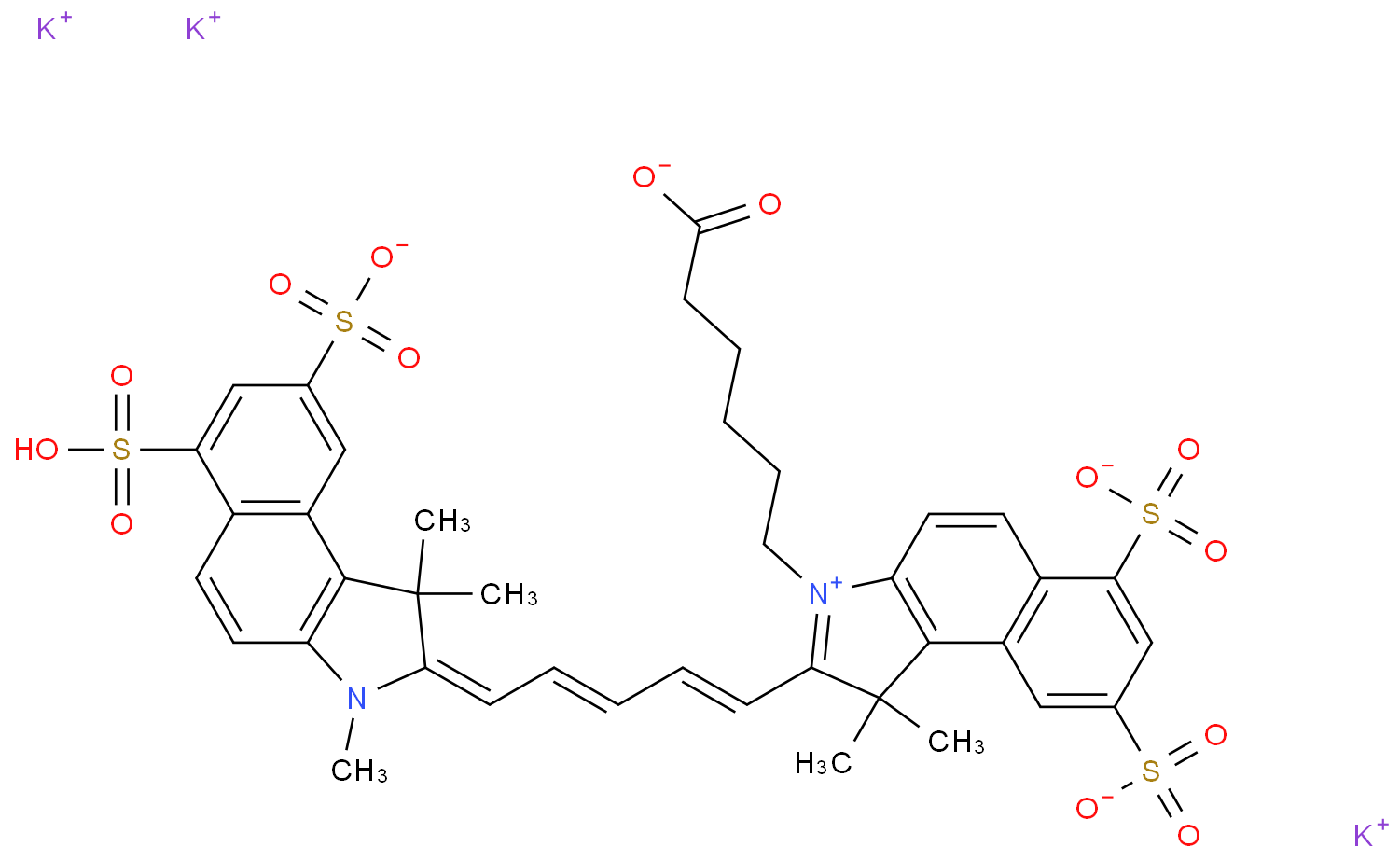 Sulfo-Cyanine5.5 carboxylic acid