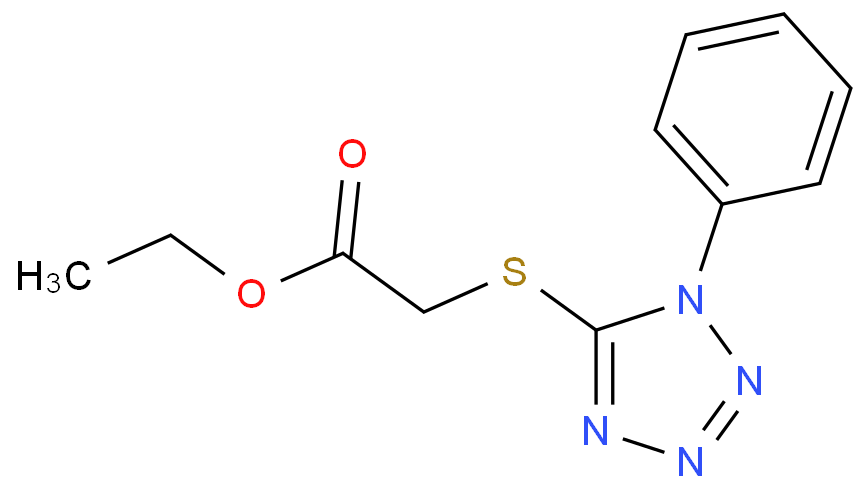 ethyl 2-(1-phenyltetrazol-5-yl)sulfanylacetate