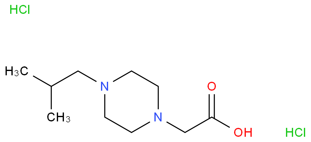 (4-ISOBUTYL-PIPERAZIN-1-YL)-ACETIC ACID DIHYDROCHLORIDE