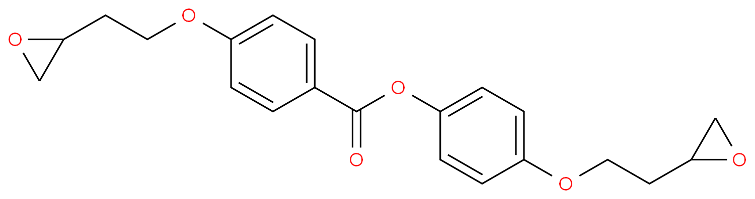 4-[2-(2-Oxiranyl)ethoxy]benzoic acid 4-[2-(2-oxiranyl)ethoxy]phenyl ester