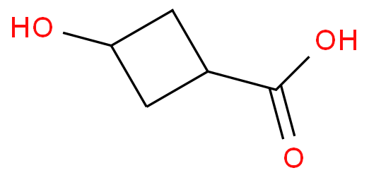 3-羟基环丁基甲酸化学结构式