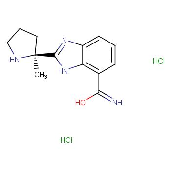 (R)-2-(2-methylpyrrolidin-2-yl)-1H-benzo[d]imidazole-4-carboxamide  