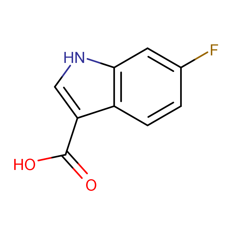 6-氟-吲哚-3-羧酸